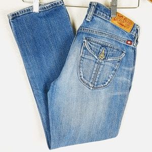 Lucky Brand Jeans Sz 2 Sweet N Low Crop Med Wash